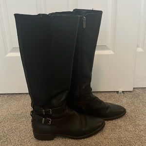 Circus by Sam Edelman tall black equestrian style boot